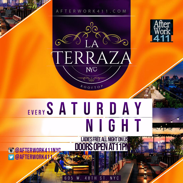 La Terraza NYC Lounge NYC Nightlife Saturday Night NYC Rooftop Lounge | La Terraza Rooftop New York 